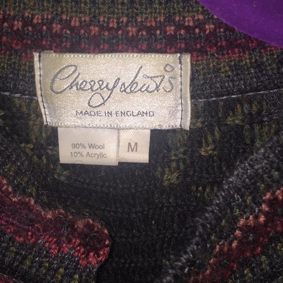 Colorful button down sweater - Picture 2 of 6